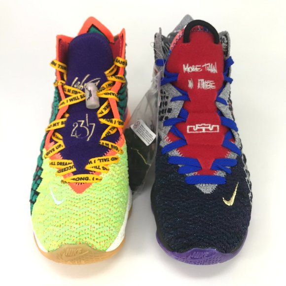 Nike Lebron XVII 17 'What The' CV8079-900 Basketball Sneakers - Picture 7 of 13